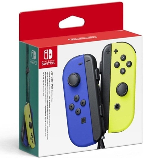 Set di controller Joy-Con Blu (S) e Giallo neon (D) per Nintendo Switch
